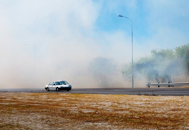 <B>AVOID THE FIRE:</B> If you are caught in a veld fire, these tips can be the difference between life and death.