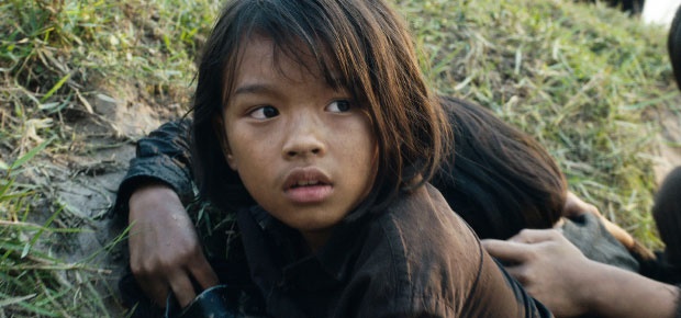 Sareum Srey Moch in a scene from "First They Killed My Father: A Daughter of Cambodia Remembers." (Netflix via AP_
