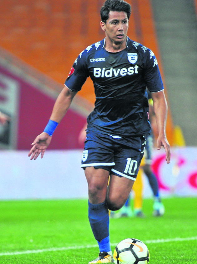 Amr Gamal of Bidvest Wits has been a marvel to watch for local football fans. Photo byAubrey Kgakatsi/Backpagepix.