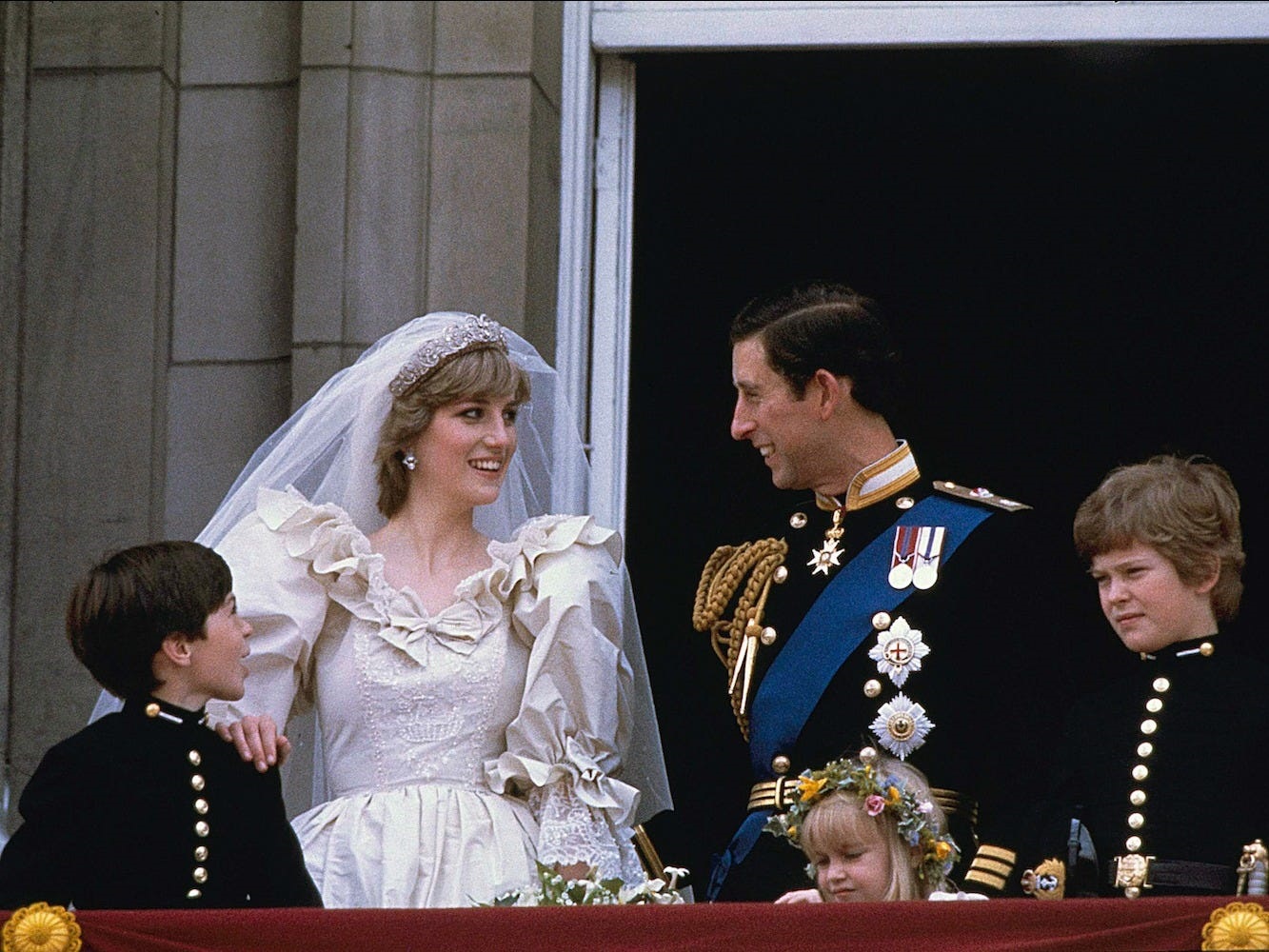 princess diana and prince charles wedding porcelain dolls