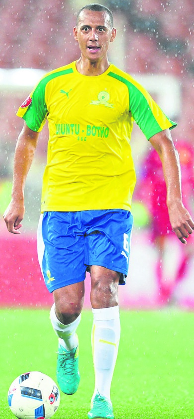 Wayne Arendse will be relieved if Mamelodi Sundowns score first against Wydad Casablanca. Photo by Backpagepix.
