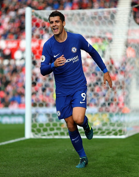Alvaro Morata of Chelsea 