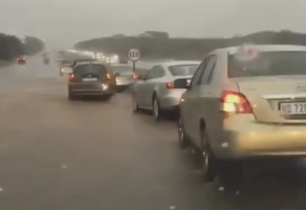 Has your vehicle been damaged during the #CapeTownStorm? Send us your pictures! <i>Image: YouTube</i>