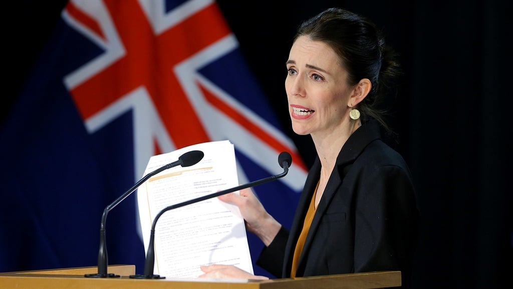 New Zealand Prime Minister Jacinda Ardern announced an extension to the current Covid-19 Alert Levels as the country hits day 13 of increased restrictions following an outbreak. Photo: Hagen Hopkins/Getty Images
