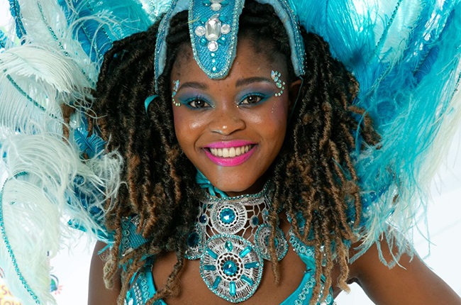 One of the performers at the Cape Town Carnival launch on Thursday, 19 January.