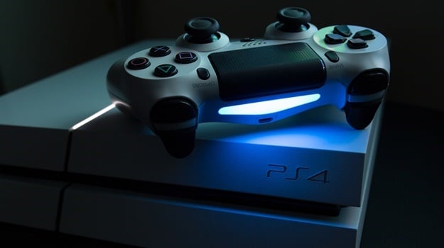 Shanghai, China - May 13th: Sony Play Station 4 and dualshock video game console