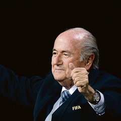 Fifa president Sepp Blatter. Picture: Walter Bieri/Keystone/AP