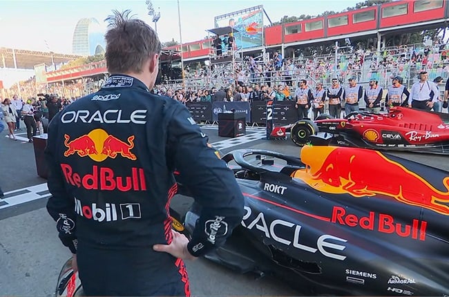 Max Verstappen furious after brazen George Russell damages his Red Bull in Baku | Sport