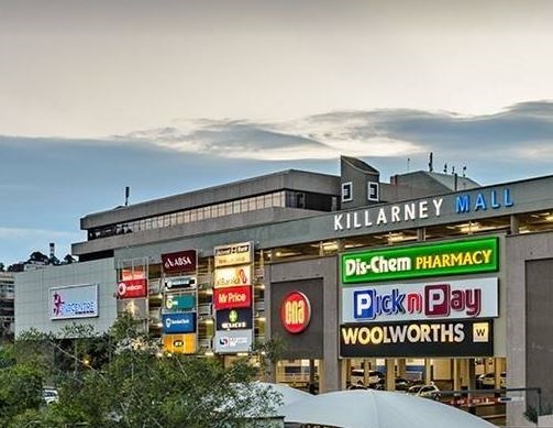 The Killarney Mall in Johannesburg. 