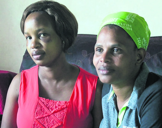 Mavis Sikhosana and her sister, Poppie, want to know the truth.     Photo by Bongani Mthimunye