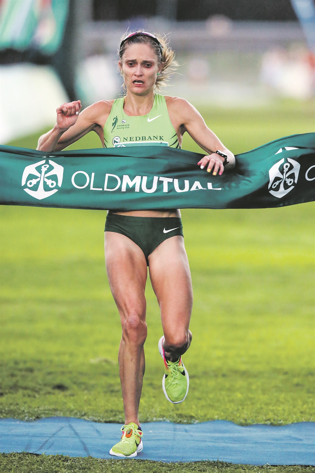 Long distance runner Irvette van Zyl is looking forward to more success. Picture: Roger Sedres / Gallo Images