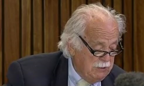 Bizos questions why magistrates accepted the police version
of events where people died in detention 

