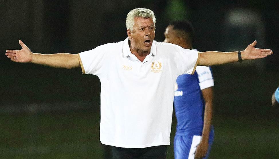 Kosta Papic questions offside and Katlego Mphela indirect free-kick ...