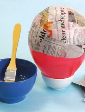 How to Make Paper Mache Bowls  Paper mache bowls, Paper bowls, Making  paper mache