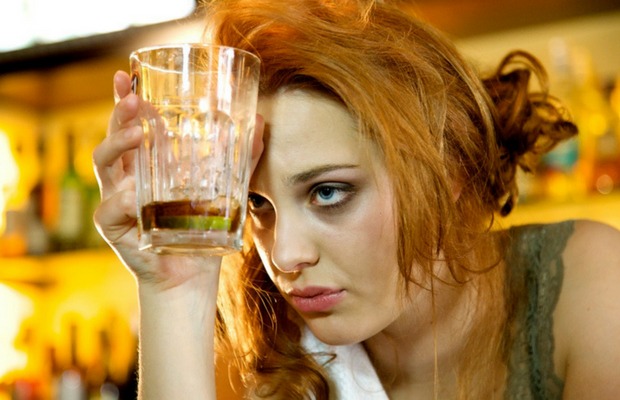 drunk redhead girl 