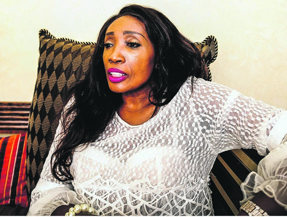 LEARNING TO LIVE WITH IT Sophie Lichaba says that, when she was diagnosed, ‘the world came to a standstill and only death came to my mind’. Picture: Mpumelelo Buthelezi