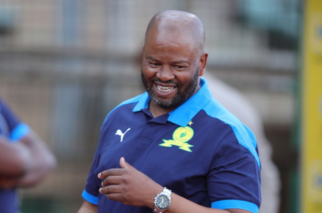 Mamelodi Sundowns may be the way team in the first leg semifinal of the MTN8 but co-coach Manqoba Mngqithi said the defending champions won't sit back against Orlando Pirates at Orlando Stadium. Photo: Gallo Images