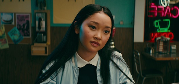 Lana Condor in a scene from To All the Boys I've Loved Before. (Netflix)