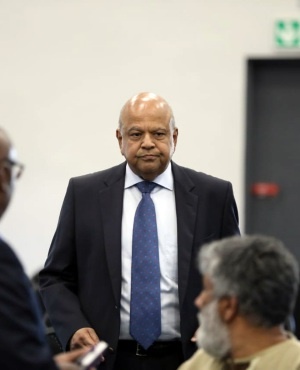 JOHANNESBURG, SOUTH AFRICA NOVEMBER 12: Public Enterprises Minister Pravin Gordhan at ZondoÂ?s commission of inquiry into state capture on November 12, 2018 in Johannesburg, South Africa. Testifying at the inquiry, former public enterprises minister Barbara Hogan revealed that the ANC and its alliance partner ANCYL, attacked her as they pushed for the beleaguered Simphiwe Gama to be appointed Transnet CEO. (Photo by Gallo Images / Business Day / Alon Skuy)