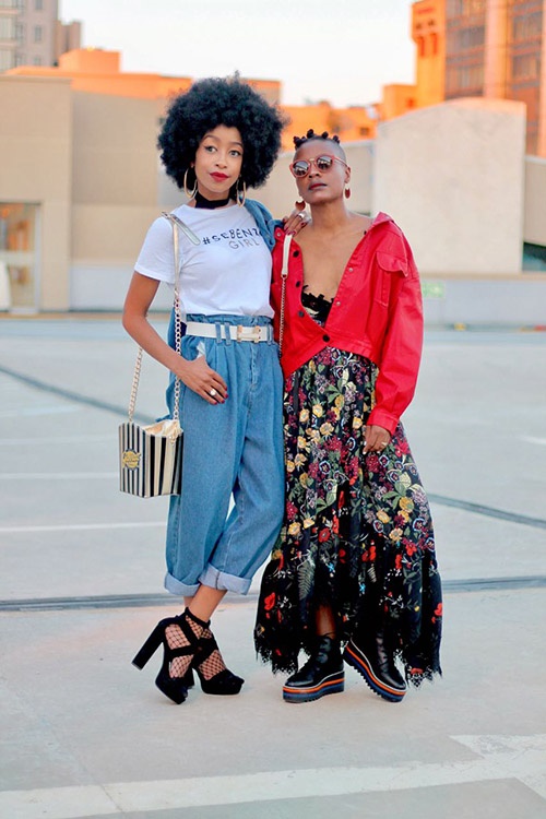 Sarah Langa wore Prada and stole the show at Day 2 of Fashion Week