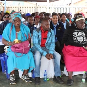 Patients at the Hayani Specialised Psychiatric Hospital, outside Thohoyandou.