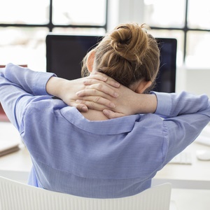 How to stretch your muscles while you're sitting at your desk