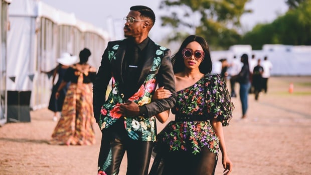 Dineo Moeketsi’s favourite designer is Quiteria & George. ‘I knew that articulating my vision and their execution meant I could do no wrong.’ Picture: Austin Malema.