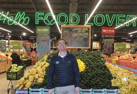 Food Lover's Market CEO Travis Coppin. 