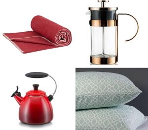 Warm up with these hot décor bargains…