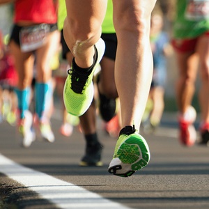 Your body takes a serious knock during a marathon. 