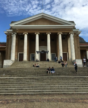 The University of Cape Town's Jameson Hall. (James de Villiers/News24)