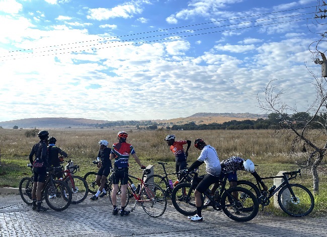 Riding to the Cradle for coffee Life