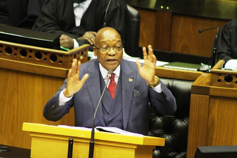 President Jacob Zuma. Picture: Lindile Mbontsi