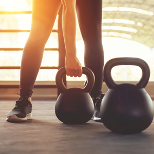 For the ultimate weight workout kettlebells might not be the best.  