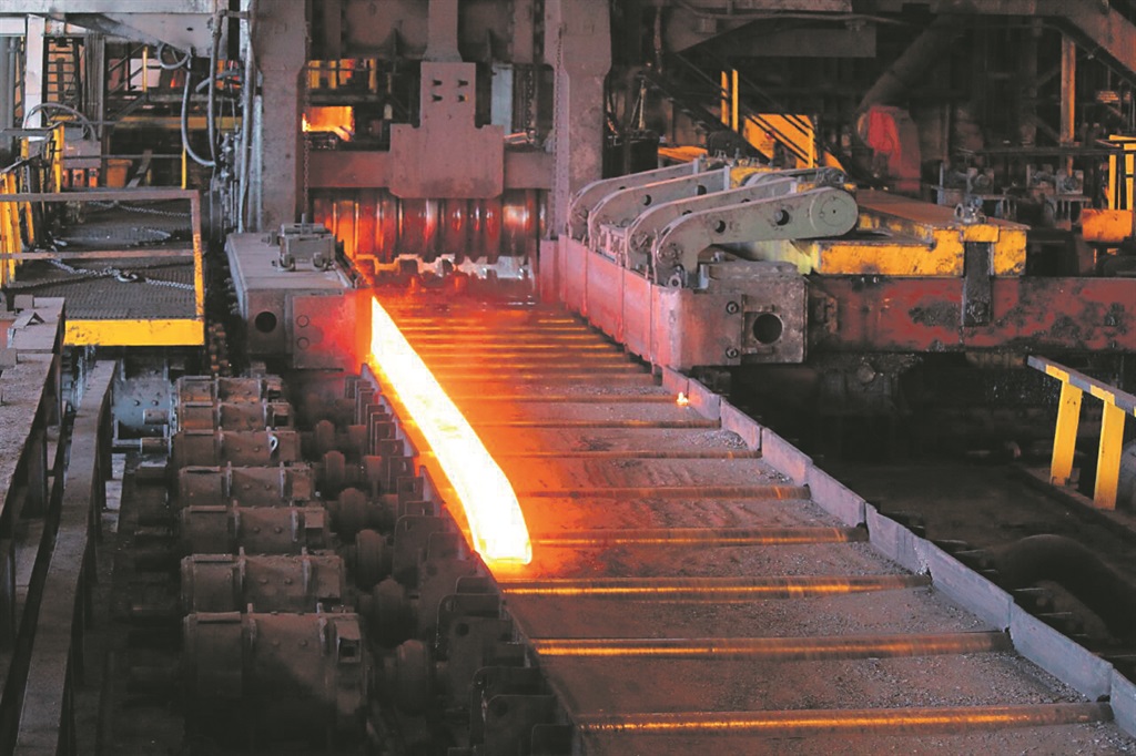 hot and happening The Highveld Industrial Park has a structural mill that manufactures rails, construction columns and beams for mining company ArcelorMittal