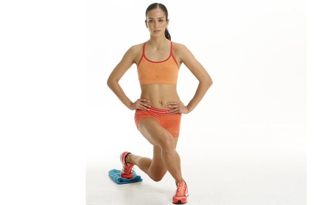 Reverse Crossover Lunge, exercise, fitness