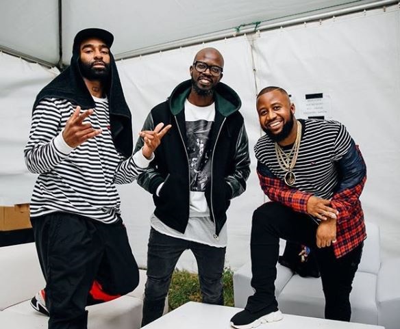 Riky Rick and Black Coffee are among the celebs who have pledged money to help Cassper Nyovest (RIGHT) fill up FNB Stadium. Photo: Instagram