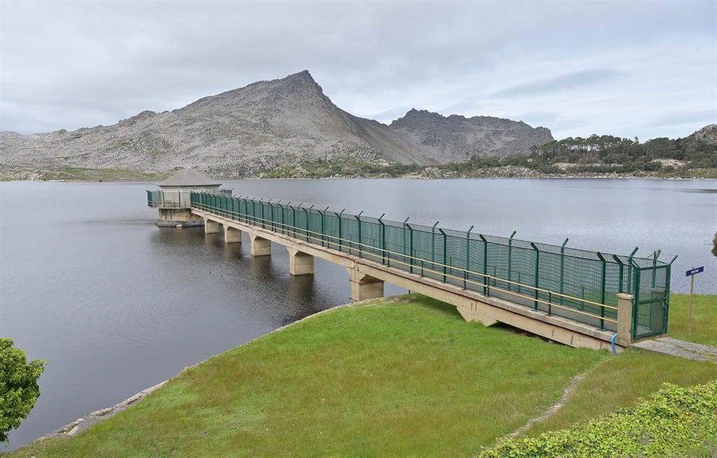 Steenbras Lower Dam Wall in September 2020