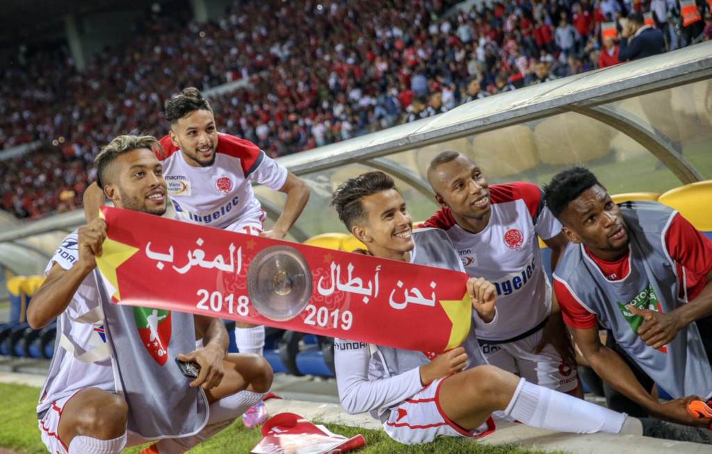Wydad AC (Morocco - 58 points - 29 games) One fixt