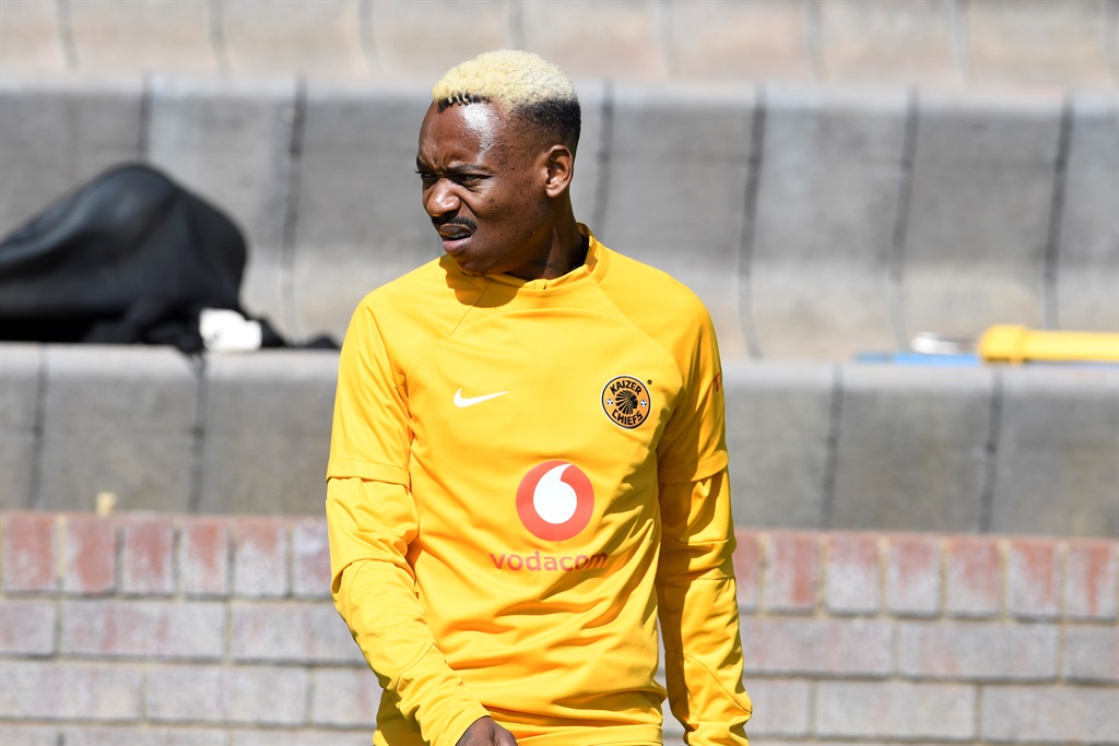 Khama Billiat during the Kaizer Chiefs media open day at the Kaizer Chiefs Village on 3 May 2023 in Johannesburg, South Africa. 