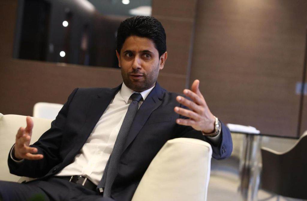 Nasser Al Khelaifi has been reported to be interes