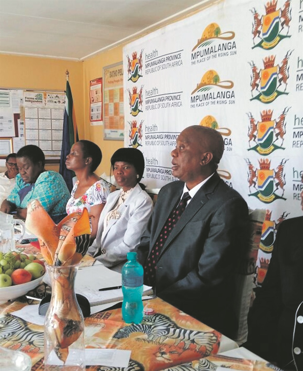 MEC Gillion Mashego says he instructed senior managers in his department to come up with a plan to have the Mbhejeka Community Health Care Centre utilised effectively. 
