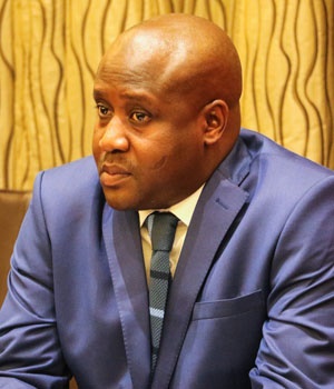 Minister of State Security Bongani Bongo. (Jan Gerber, News24)
