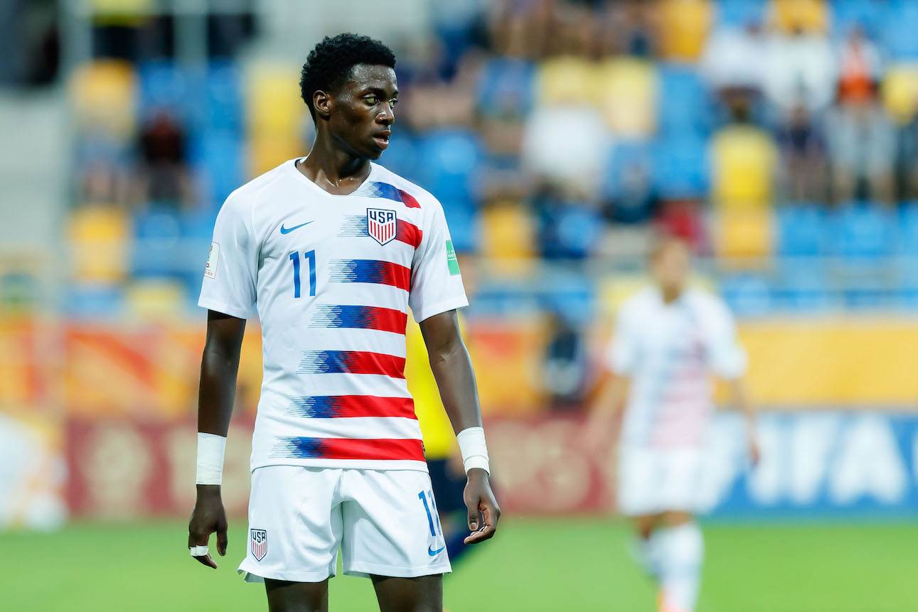 Timothy Weah (Lille) - son of Liberia President Ge