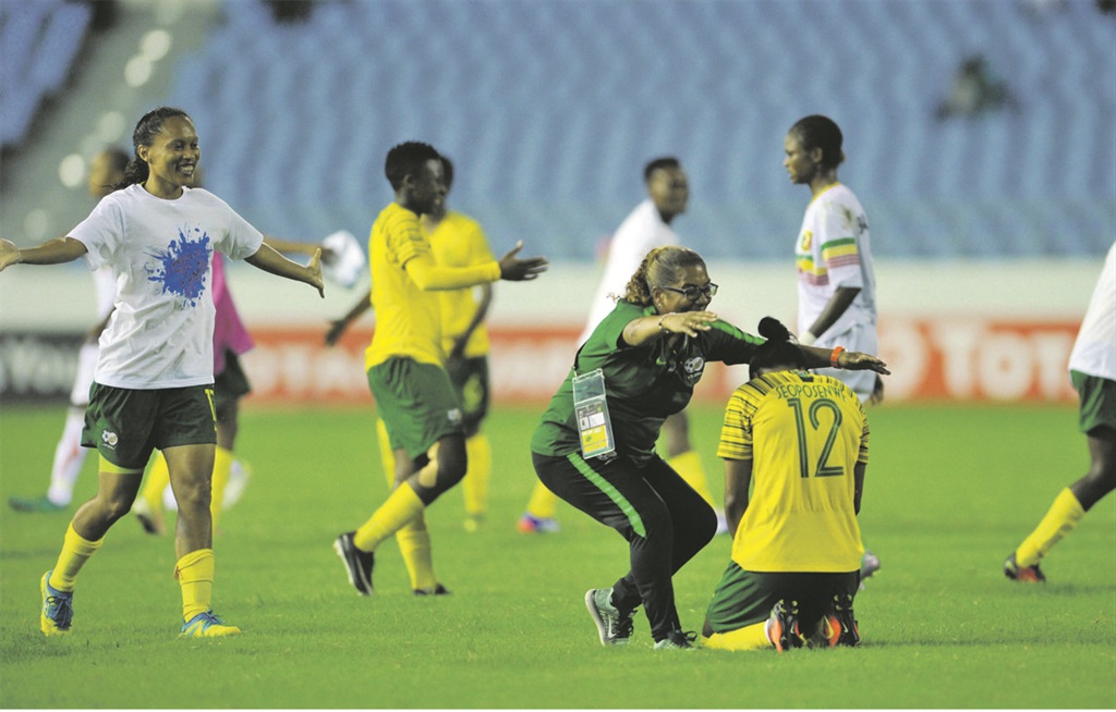 PIONEER Desiree Ellis has enjoyed success with Banyana since being appointed head coach on a full-time basis in February. Picture: Sydney Mahlangu / BackpagePix