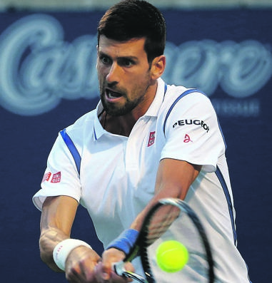 NUMERO UNO Novak Djokovic of Serbia finished number one     