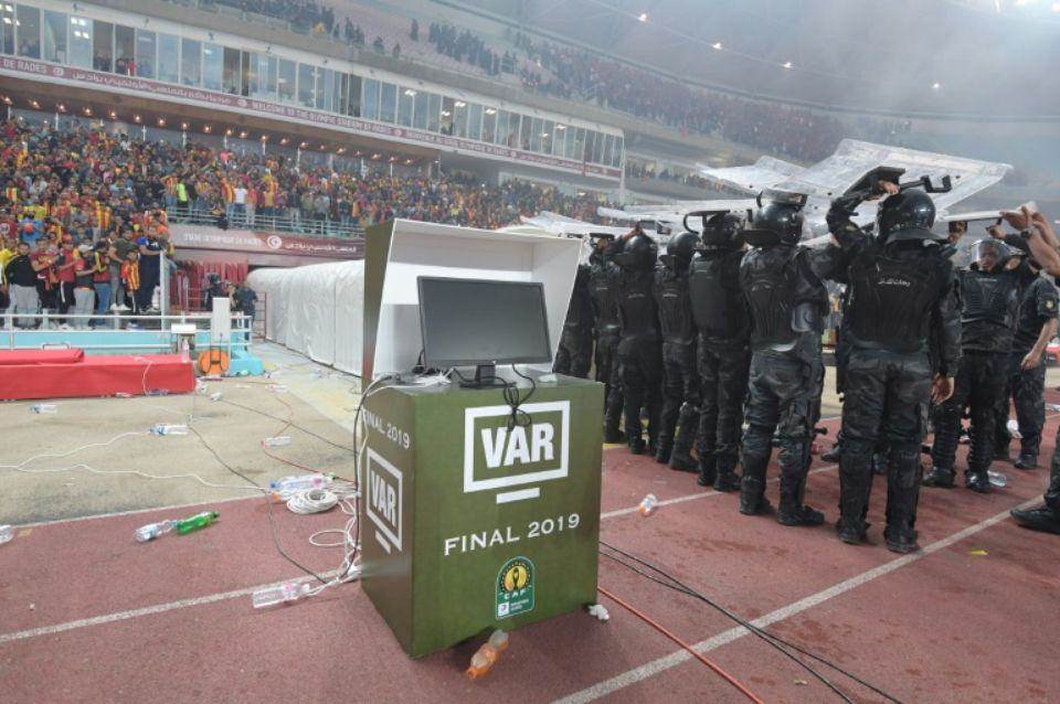 VAR was at the centre of controversy as Wydad prot
