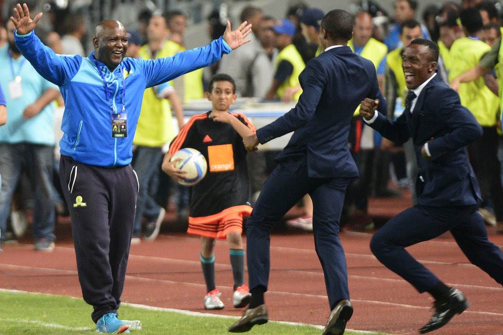 History was made as Pitso became the first South A