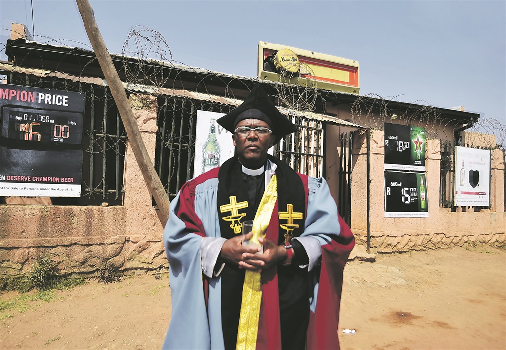 Bishop Tsietsi Makiti said he is not surprised by the criticism he’s received.    Photo by Lucky Morajane