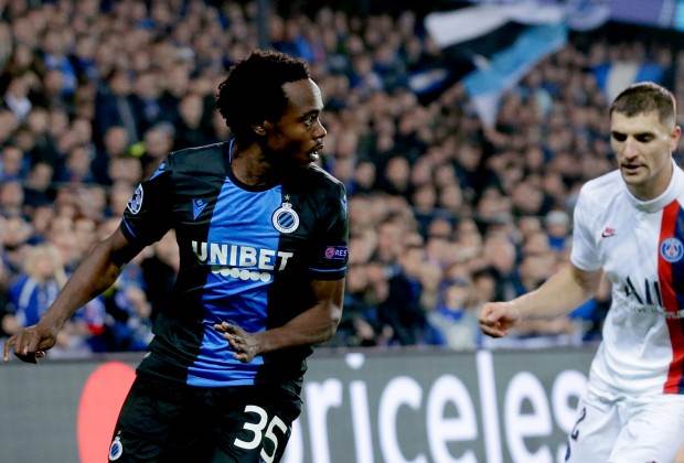 Percy Tau: Watch Club Brugge fans take Bafana star to heart